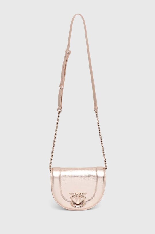 Кожаная сумочка Pinko 101969.A1JG розовый SS24