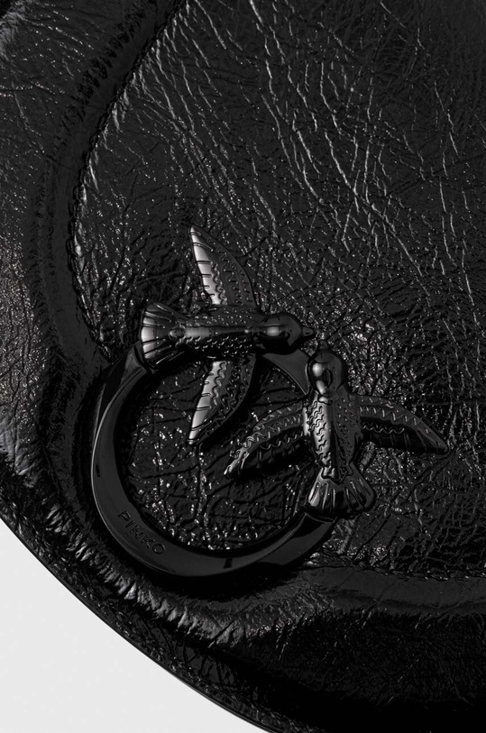 Accesorii Pinko poseta de piele 101969.A1JG negru