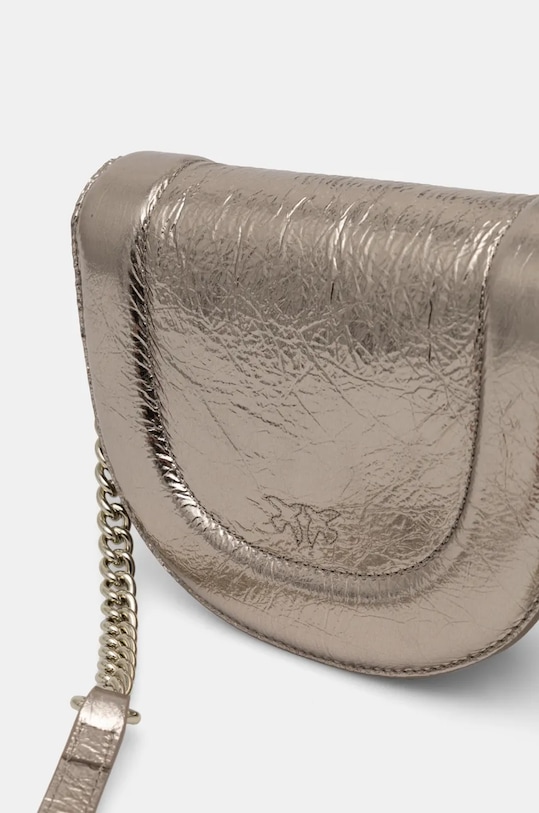 Akcesoria Pinko torebka skórzana 101969.A1JG srebrny
