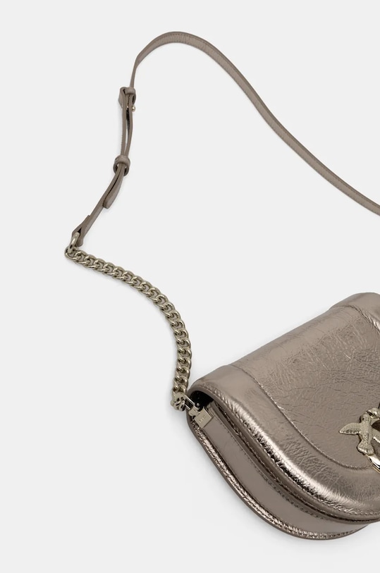 Pinko torebka skórzana srebrny 101969.A1JG