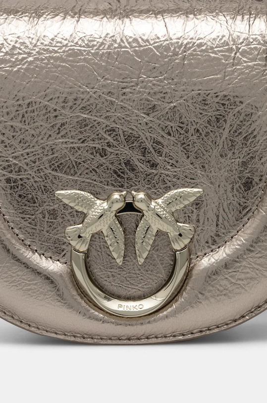 Pinko torebka skórzana 101969.A1JG srebrny