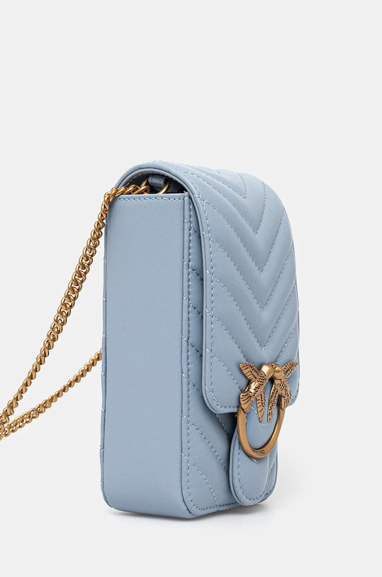 Kožna torba Pinko 102739.A0GK plava AA00