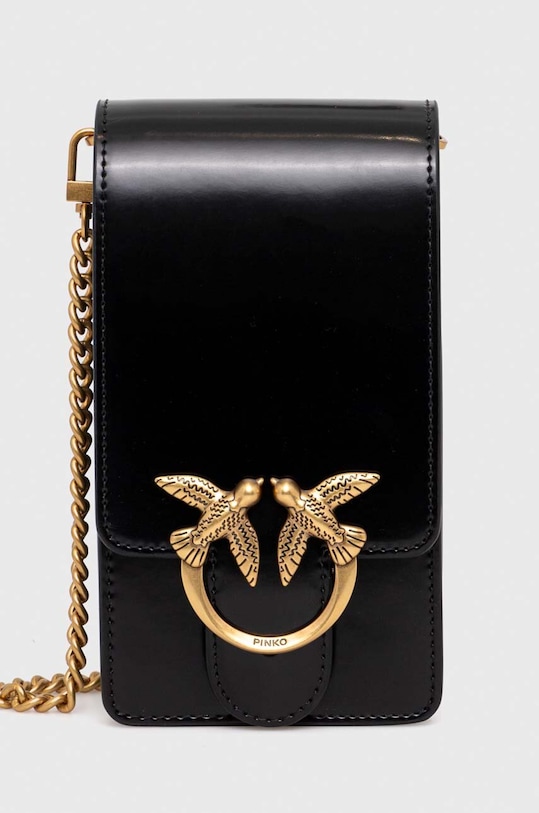 Pinko torebka skórzana 102739.A1EN czarny SS24