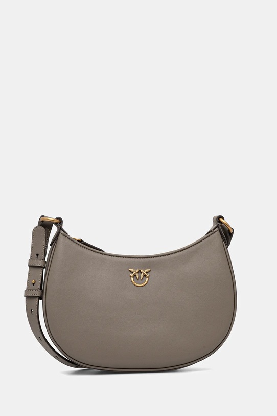 Kabelka Pinko usňová koža sivá 102790.A0F1