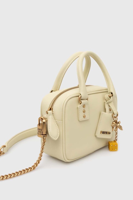 Pinko torebka skórzana 102791.A0F1 beżowy SS24