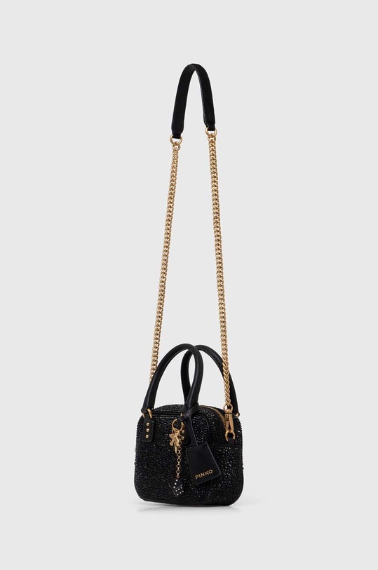 Pinko torebka zamszowa 102791.A1KO czarny SS24