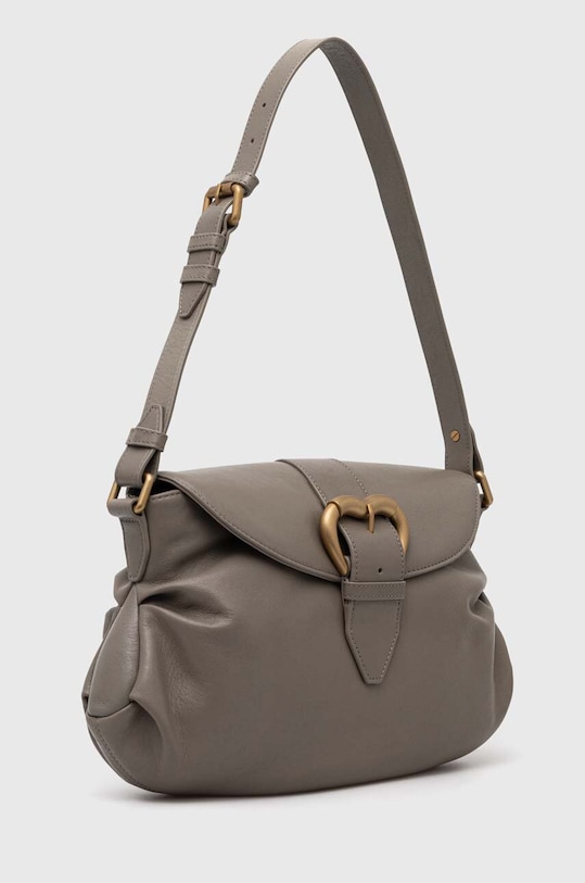 Pinko torebka skórzana 102801.A1MI szary SS24