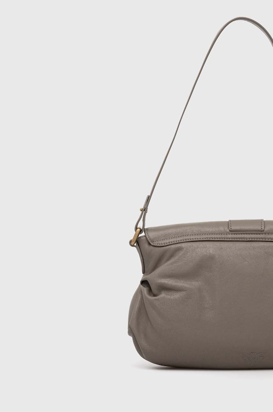 Akcesoria Pinko torebka skórzana 102801.A1MI szary