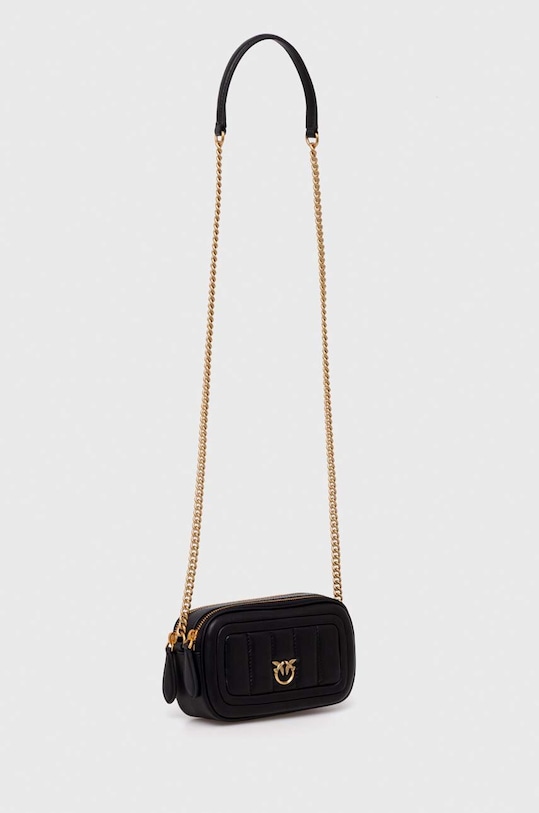 Pinko torebka skórzana 102810.A1F1 czarny SS24