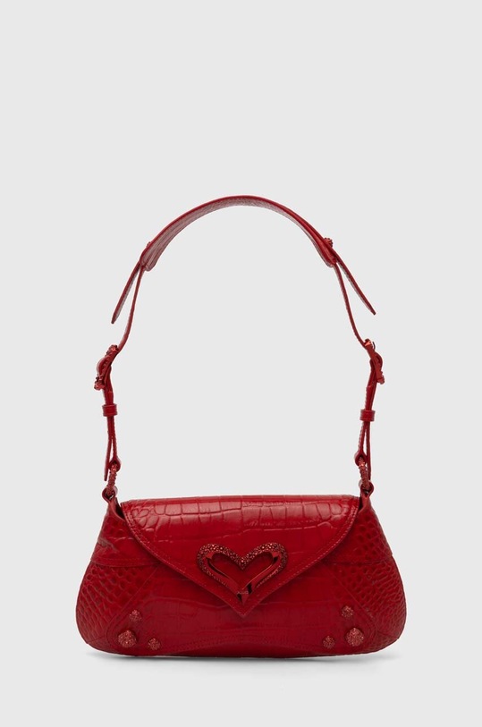Kožená kabelka Pinko přírodní kůže červená 102829.A1ER