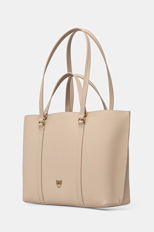 Шкіряна сумочка Pinko 102832.A1LF бежевий AA00
