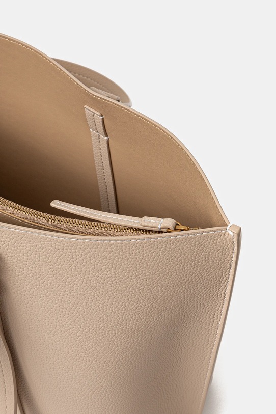 Шкіряна сумочка Pinko 102832.A1LF бежевий