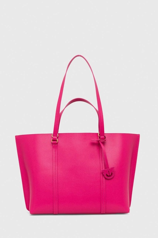 Pinko poseta de piele uni roz 102832.A1LF