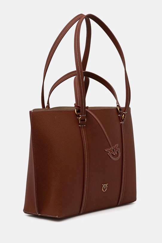 Шкіряна сумочка Pinko 102832.A1LF коричневий AA00