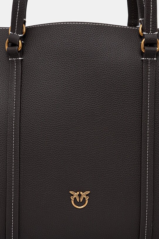 Шкіряна сумочка Pinko коричневий 102832.A1LF