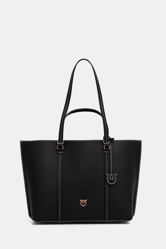 Pinko poseta de piele uni negru 102832.A1LF