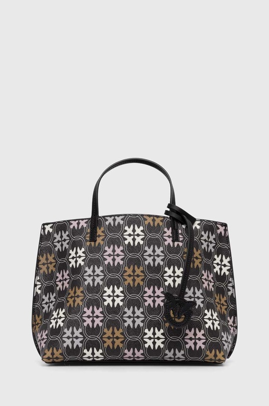 Pinko torebka skórzana skóra licowa czarny 102833.A1EM