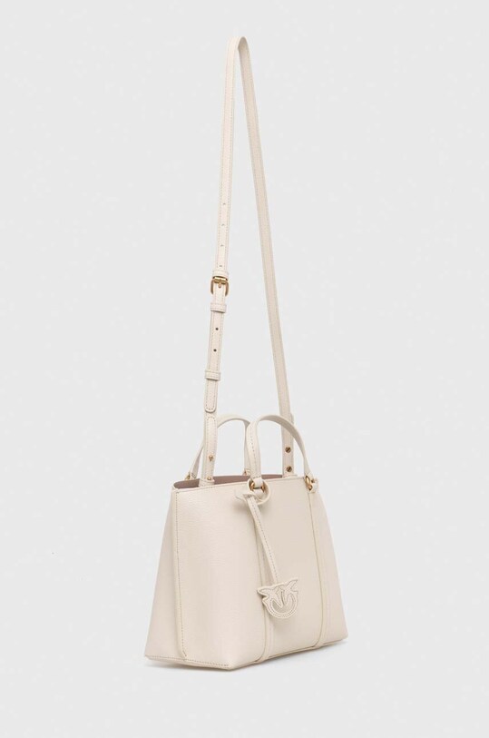 Кожена чанта Pinko 102833.A1LF бял AA00