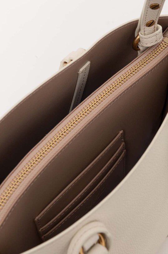 Кожена чанта Pinko 102833.A1LF бял