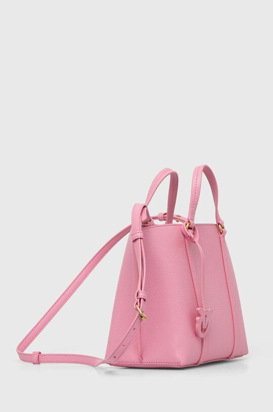 Pinko borsa a mano in pelle 102833.A1LF rosa AA00