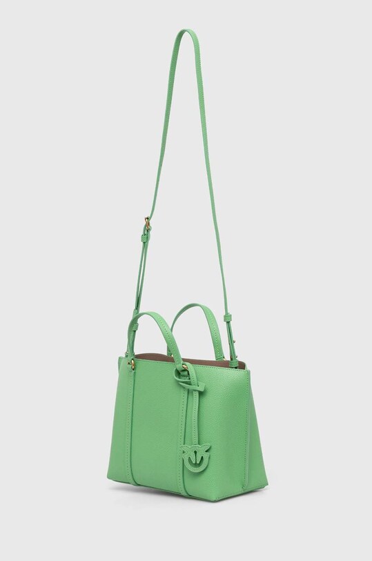 Pinko torebka skórzana 102833.A1LF zielony AA00