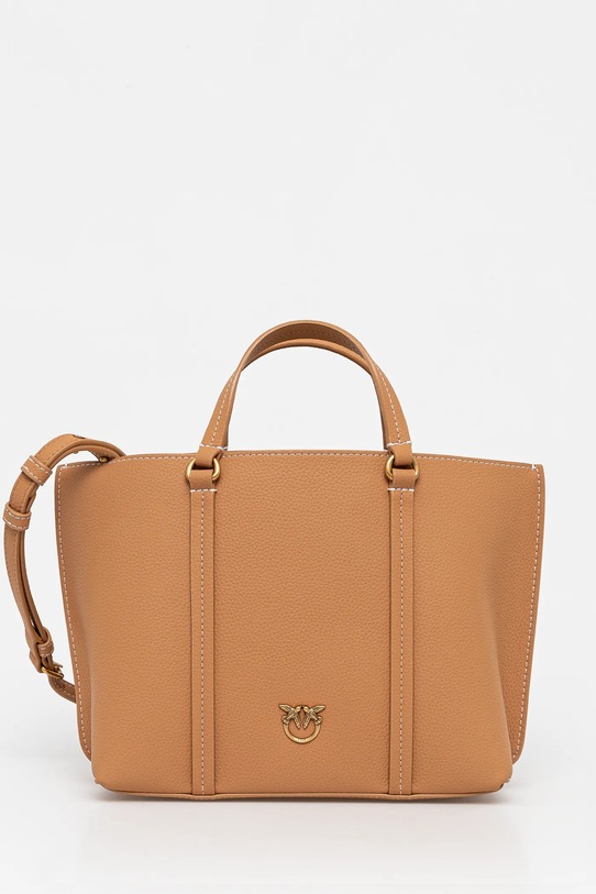 Pinko poseta de piele uni maro 102833.A1LF