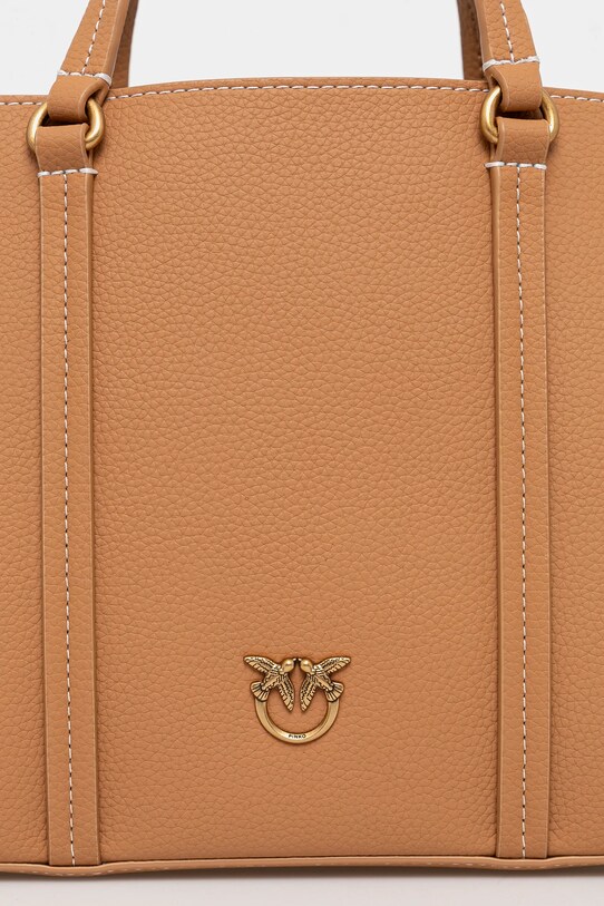 Шкіряна сумочка Pinko коричневий 102833.A1LF