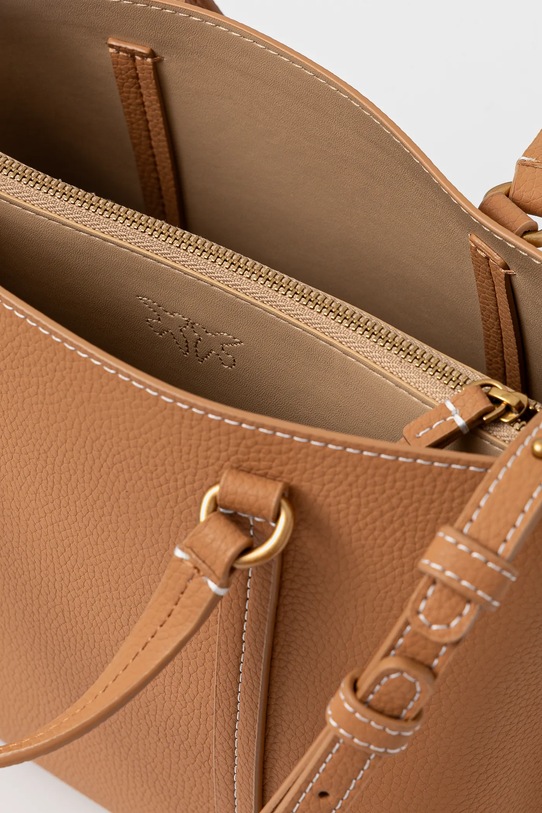 Pinko poseta de piele 102833.A1LF maro