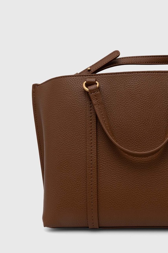 Αξεσουάρ Δερμάτινη τσάντα Pinko 102833.A1LF καφέ