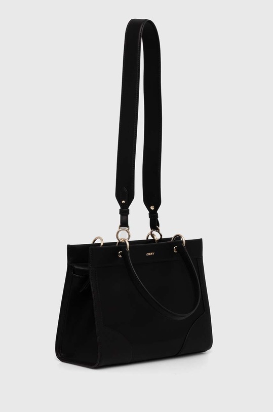 Kožená kabelka Dkny R41DKC02 čierna SS24