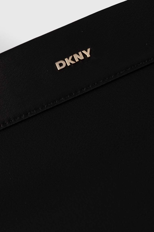 Kožená kabelka Dkny čierna R41DKC02