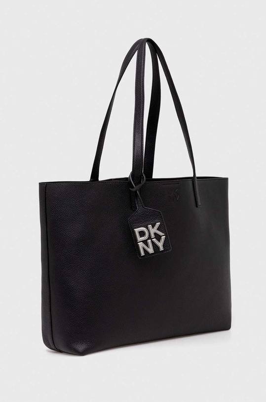 Dkny torebka skórzana R41BAB88 czarny SS24