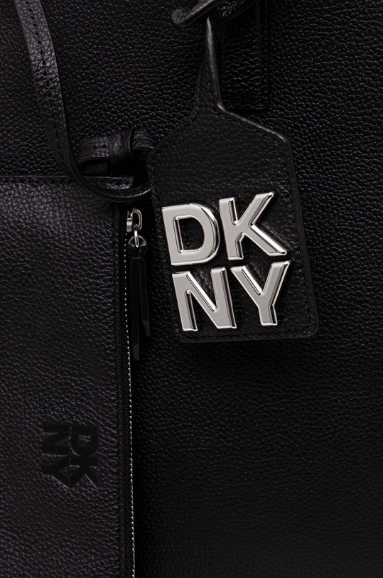 Akcesoria Dkny torebka skórzana R41BAB88 czarny