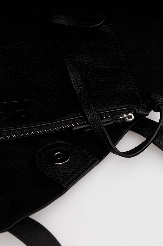 Dkny torebka skórzana R41BAB88 czarny