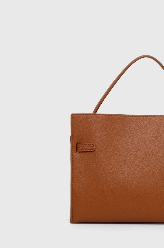 Akcesoria Dkny torebka skórzana R413KB93 brązowy