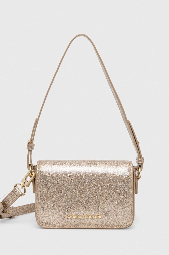 Kabelka Chiara Ferragni ENVELOPE imitácia kože zlatá 76SB4BK2.ZS540