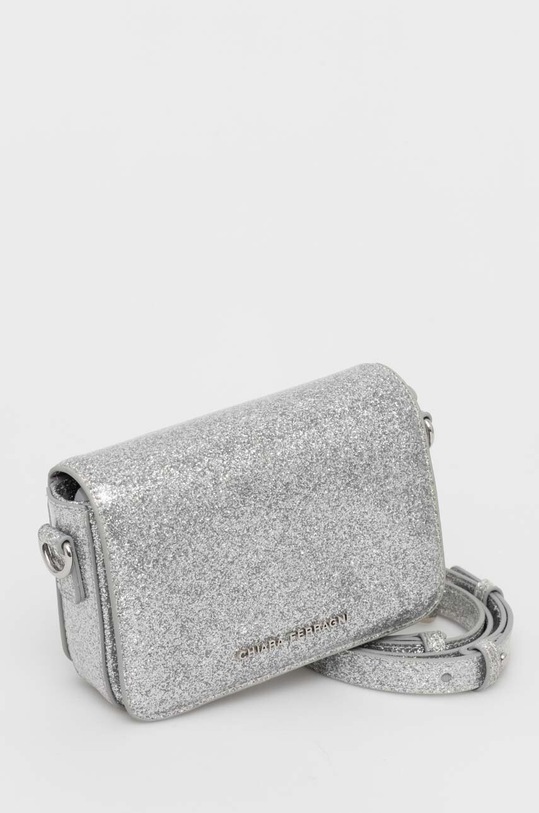 Kabelka Chiara Ferragni ENVELOPE imitácia kože strieborná 76SB4BK2.ZS540