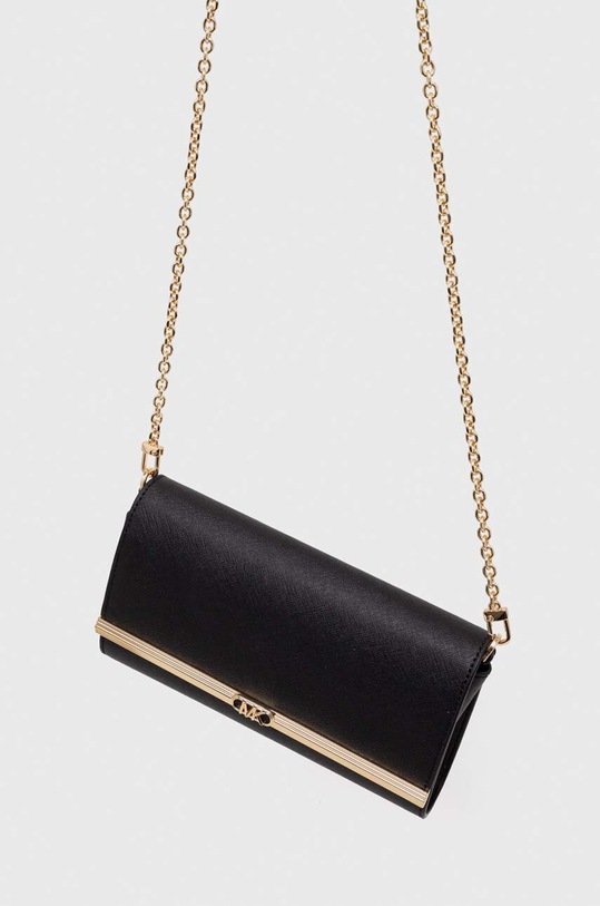 MICHAEL Michael Kors kopertówka skórzana 30H3G8OC3L czarny SS24