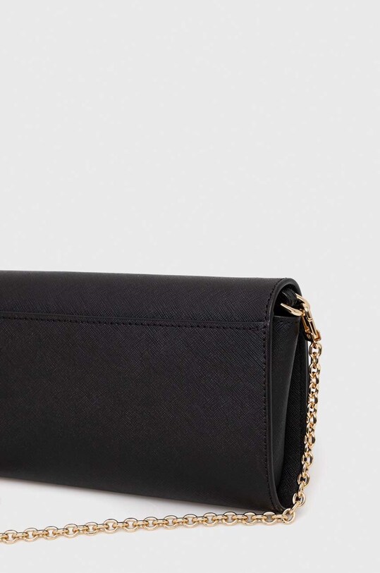 Kožená listová kabelka MICHAEL Michael Kors čierna 30H3G8OC3L