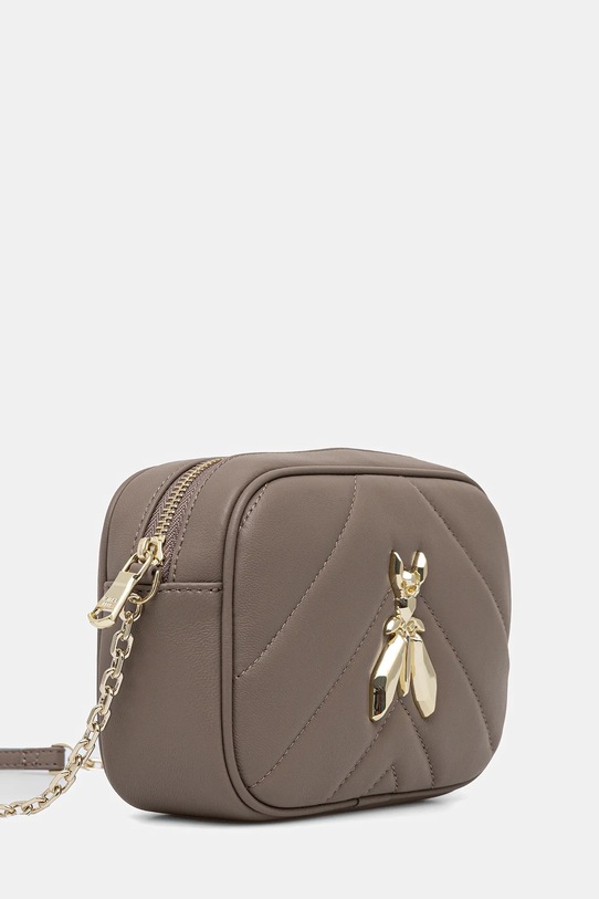 Patrizia Pepe torebka skórzana 8B0005.L004 brązowy AW24