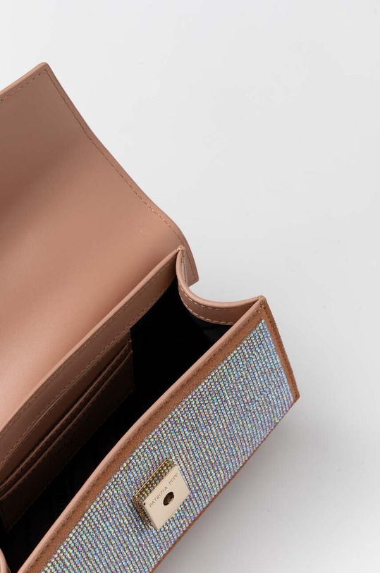 Kožna torba Patrizia Pepe 8B0032.L083 roza