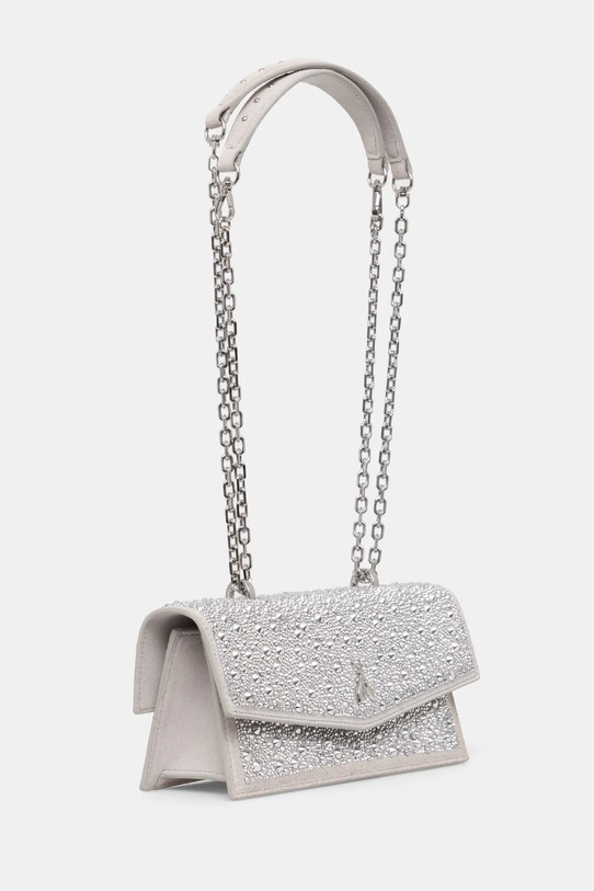 Patrizia Pepe torebka skórzana 8B0032.L083 srebrny SS25