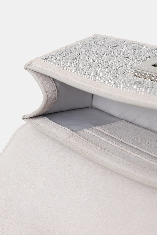 Patrizia Pepe torebka skórzana 8B0032.L083 srebrny