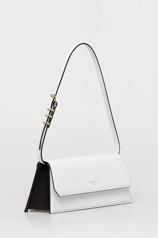 Patrizia Pepe torebka skórzana 8B0065.L095 biały AA00