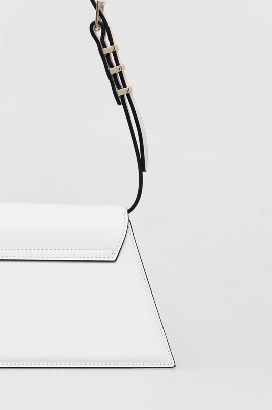 Patrizia Pepe torebka skórzana biały 8B0065.L095