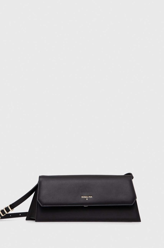 Patrizia Pepe torebka skórzana skóra licowa czarny 8B0065.L095
