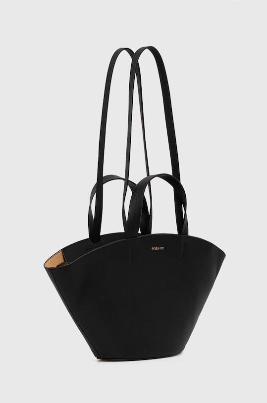 Kožená kabelka Patrizia Pepe 8B0092.L095 černá AA00