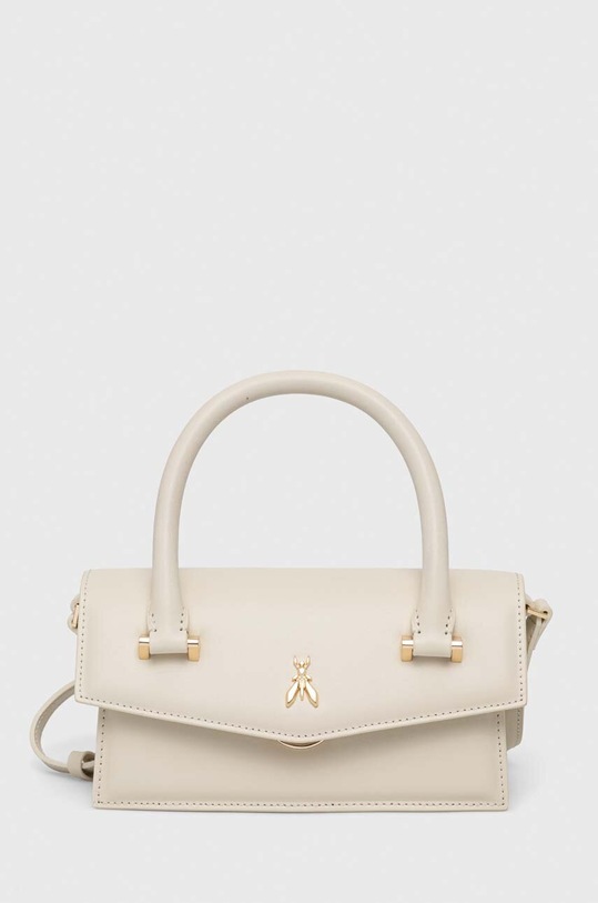 Patrizia Pepe torebka skórzana skóra licowa biały 8B0111.L061