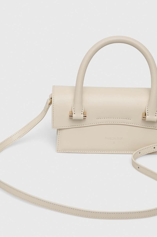 Akcesoria Patrizia Pepe torebka skórzana 8B0111.L061 biały