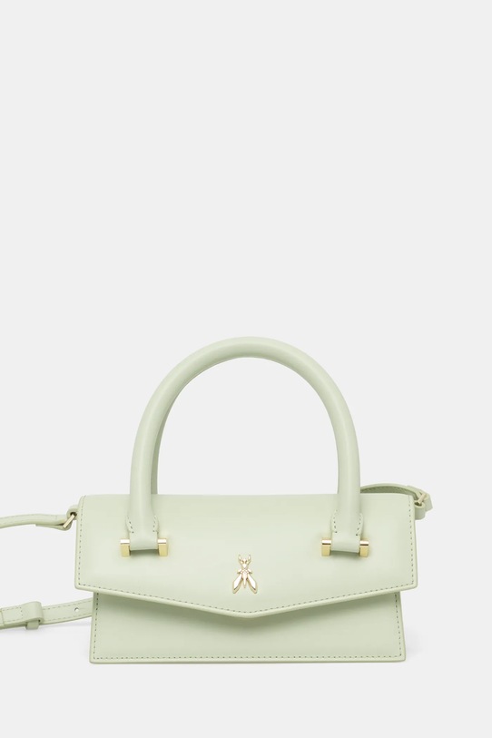 Patrizia Pepe poseta de piele uni verde 8B0111.L061